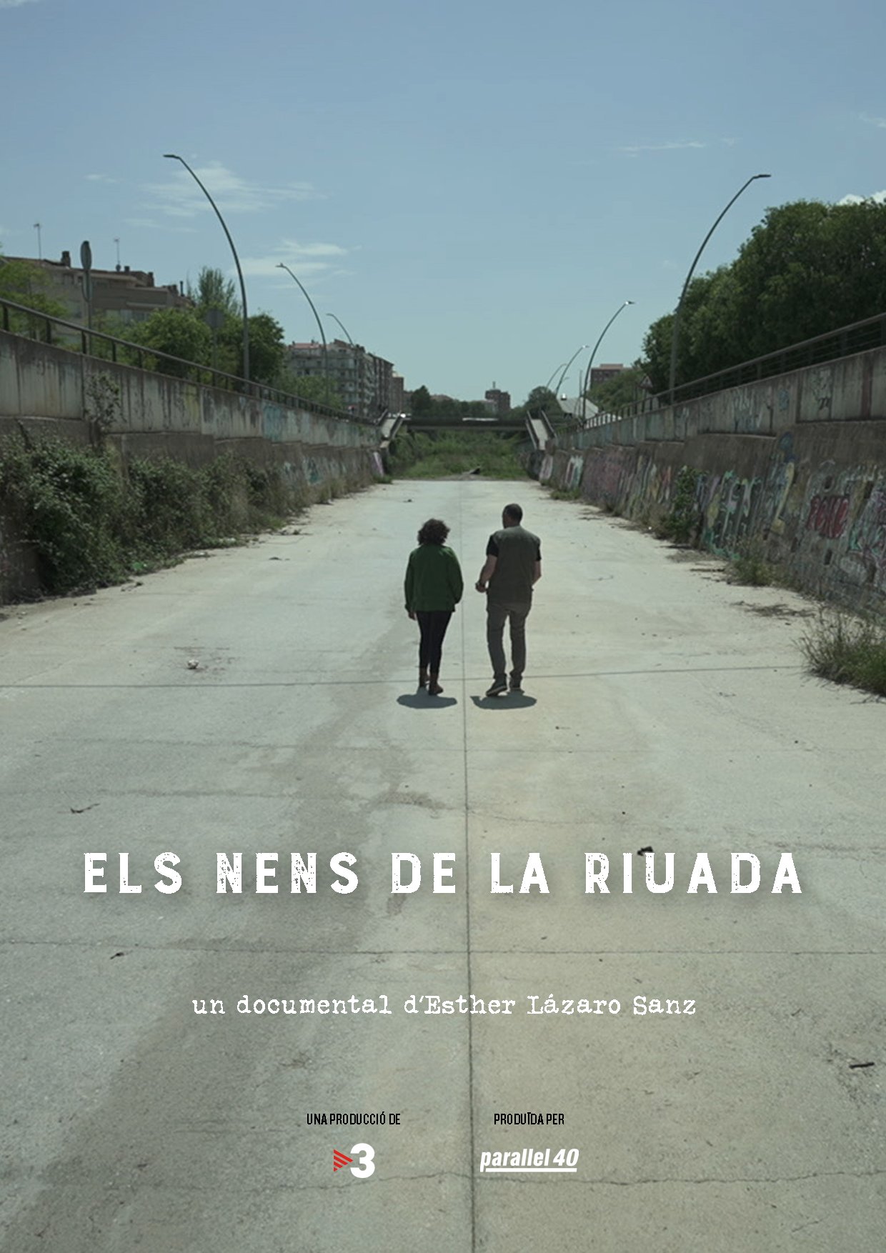 Cartel del documental Els nens de la riuada