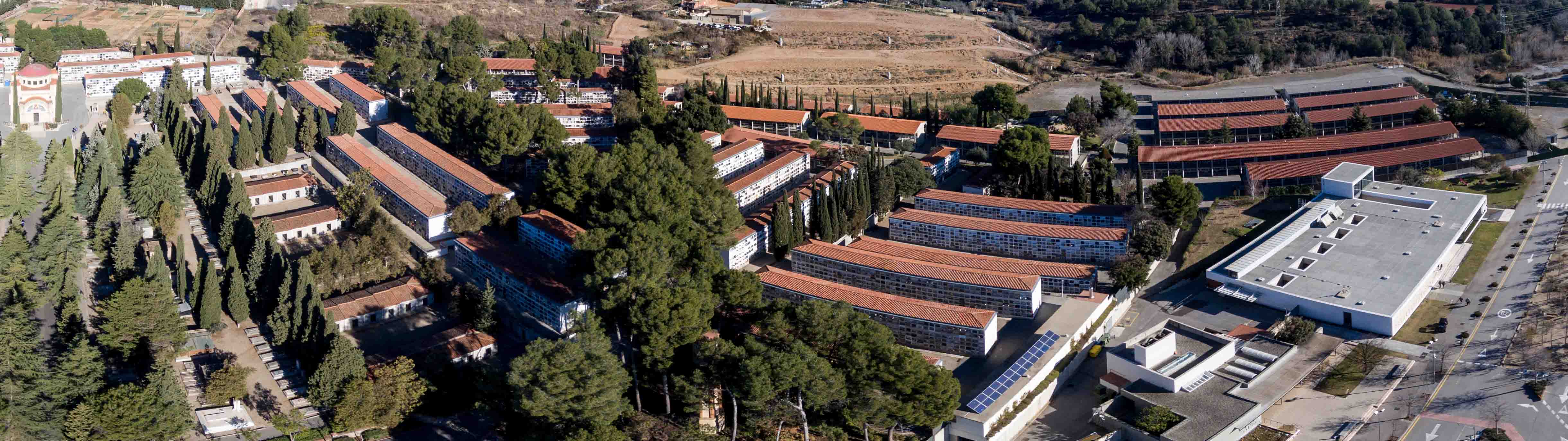 Panorámica del cementerio