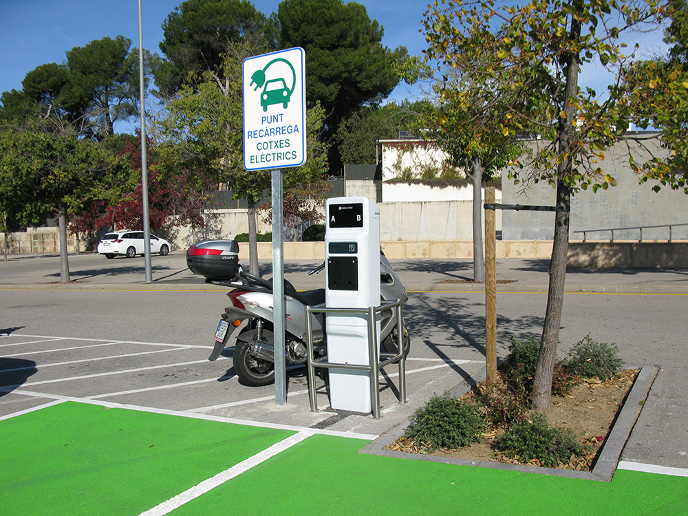 Punt de recàrrega de vehicles electrics